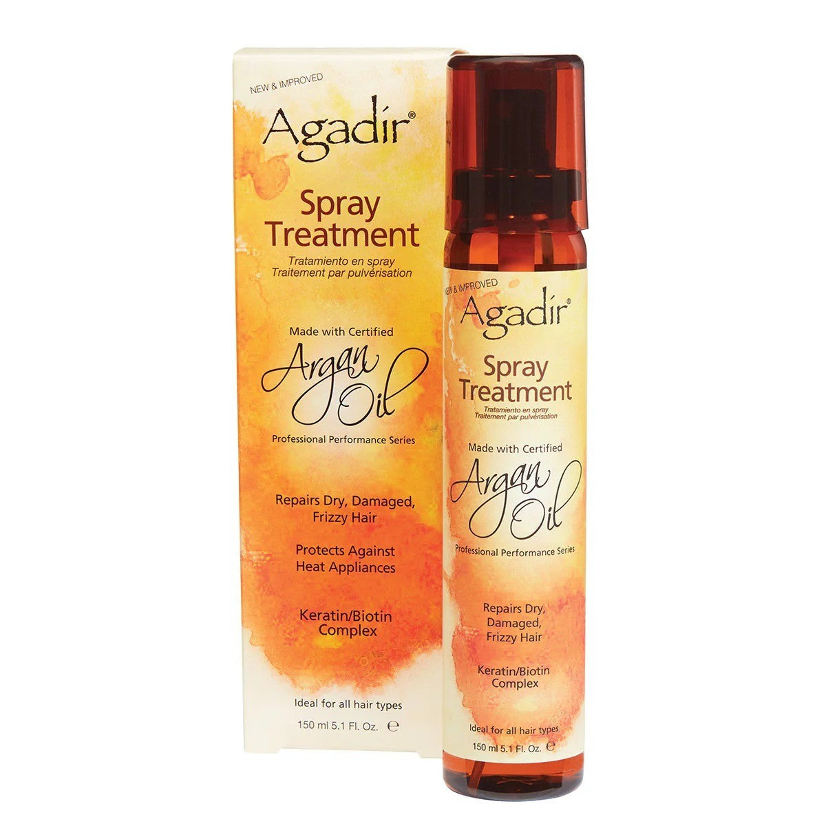 Agadir Argan Oil Hair Spray Treatment 5.1 oz - Nourishing Shine & Frizz Control