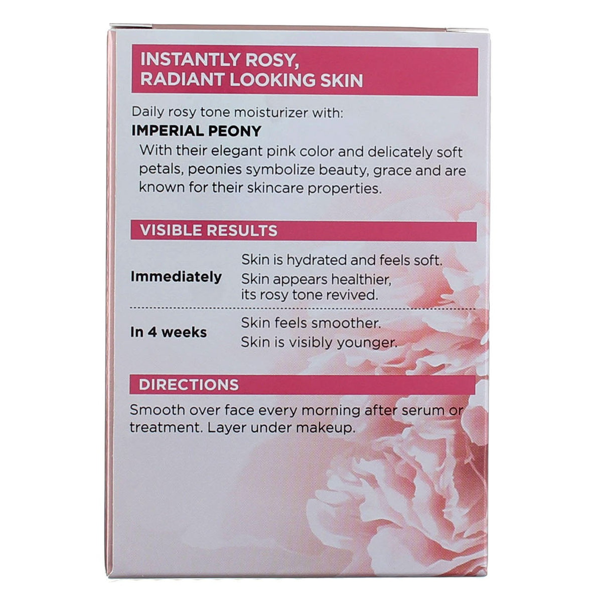 3 Pack Rosy Tone Body Moisturizer for Mature Skin - Hydrating & Exfoliating