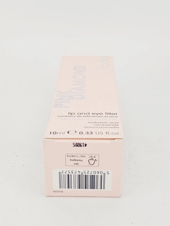 Lip and Eye Filler with Diamond Powder and Hyaluronic Acid - 0.3 oz