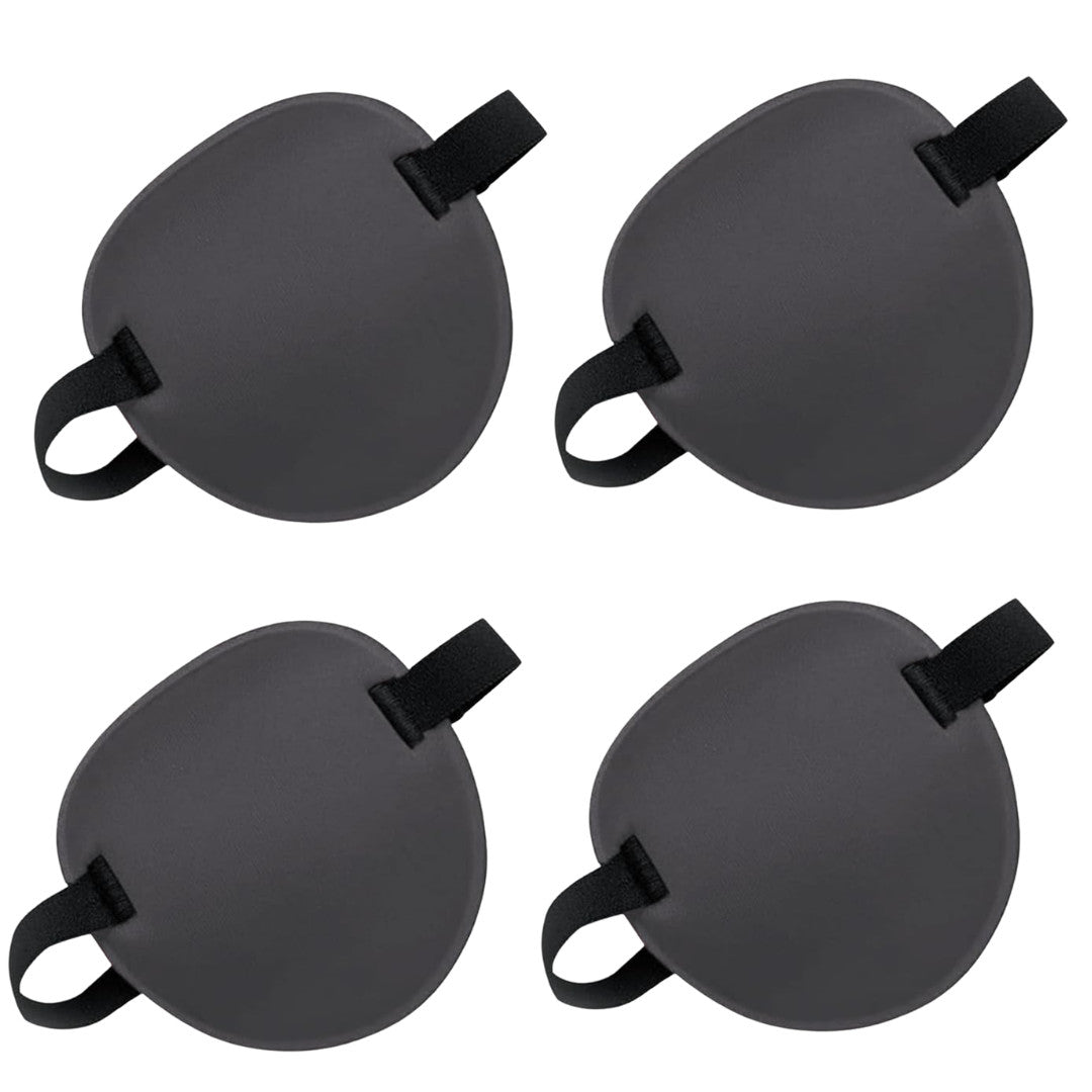 Adjustable 3D Eye Patches for Left or Right Eyes - Pack of 2, 4 or 1