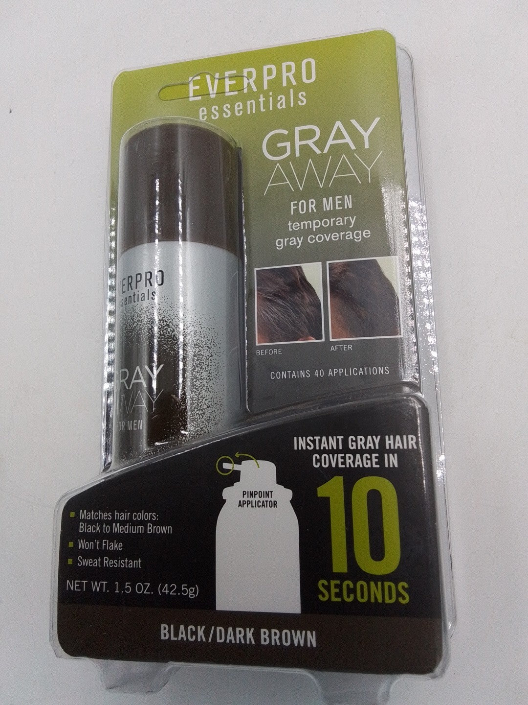 Gray Away Temporary Grey Coverage for Men - 1.5oz