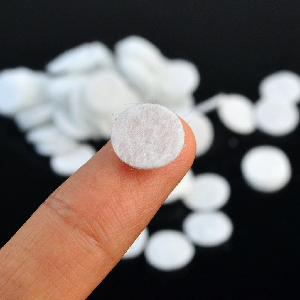Microdermabrasion Cotton Filters 10mm Pack of 100 for Spa & Salon Treatments