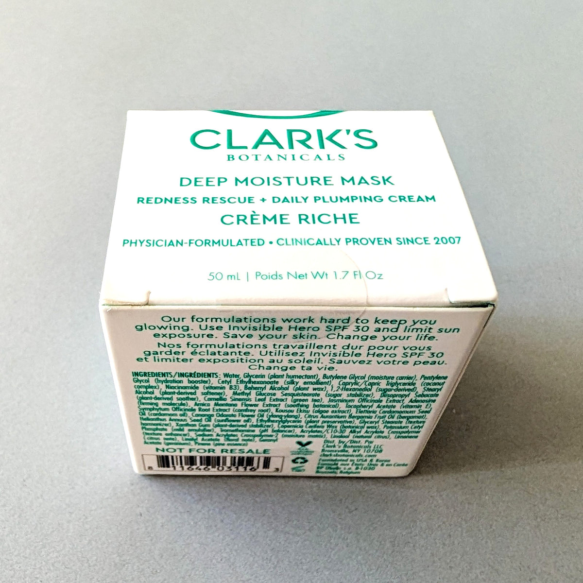 Deep Moisture Mask and Daily Face Cream Set - Hydrating Skincare 1.7oz