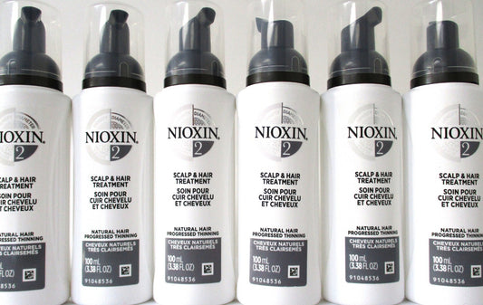 Nioxin System #2 Scalp & Hair Treatment 3.38 oz (Pack of 12)