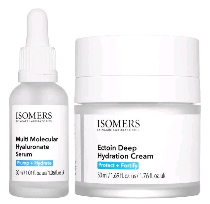 Hydrating Face Serum & Deep Moisturizer Set for Skin Radiance