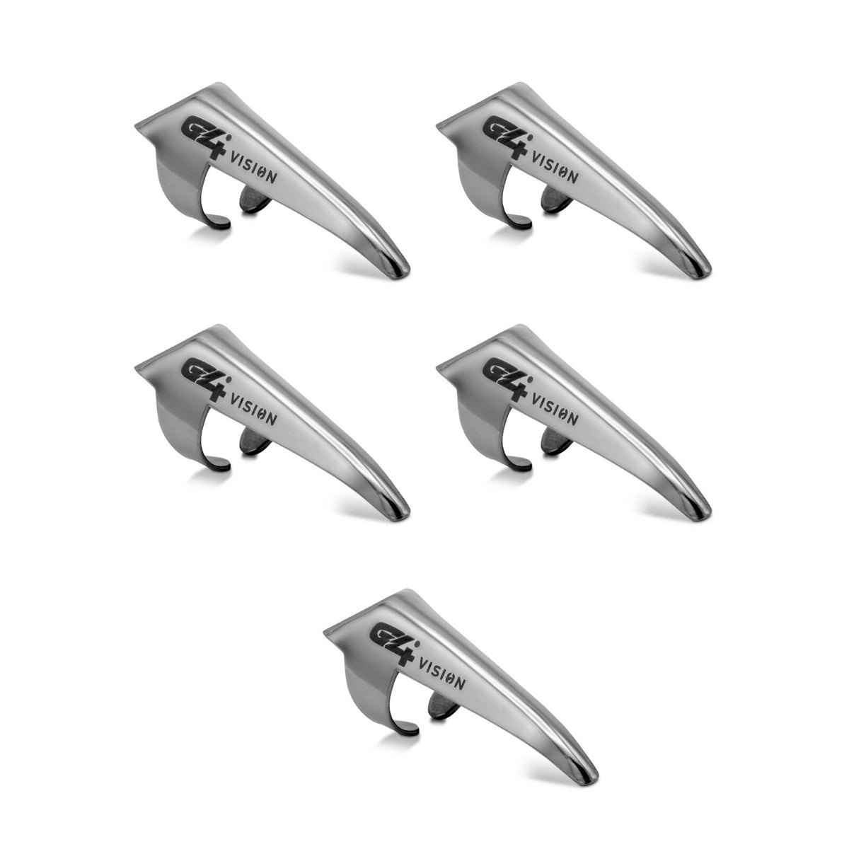 Hair Parting Selecting Tools Metal Finger Rings Styling Braiding