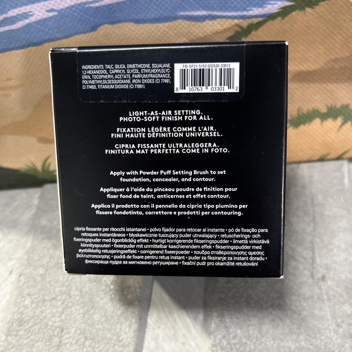Fenty Beauty Pro Filt'r Instant Retouch Setting Powder Banana Discontinued