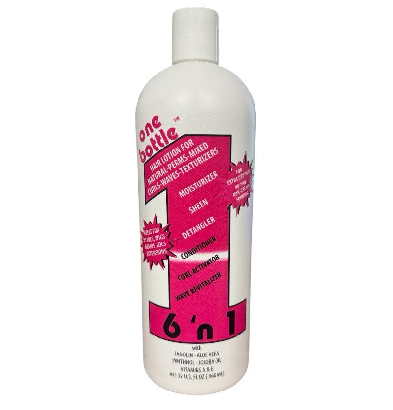 6 Ń 1 One Bottle Hair Lotion For Natural-Perms-Curls-waves W Aloe