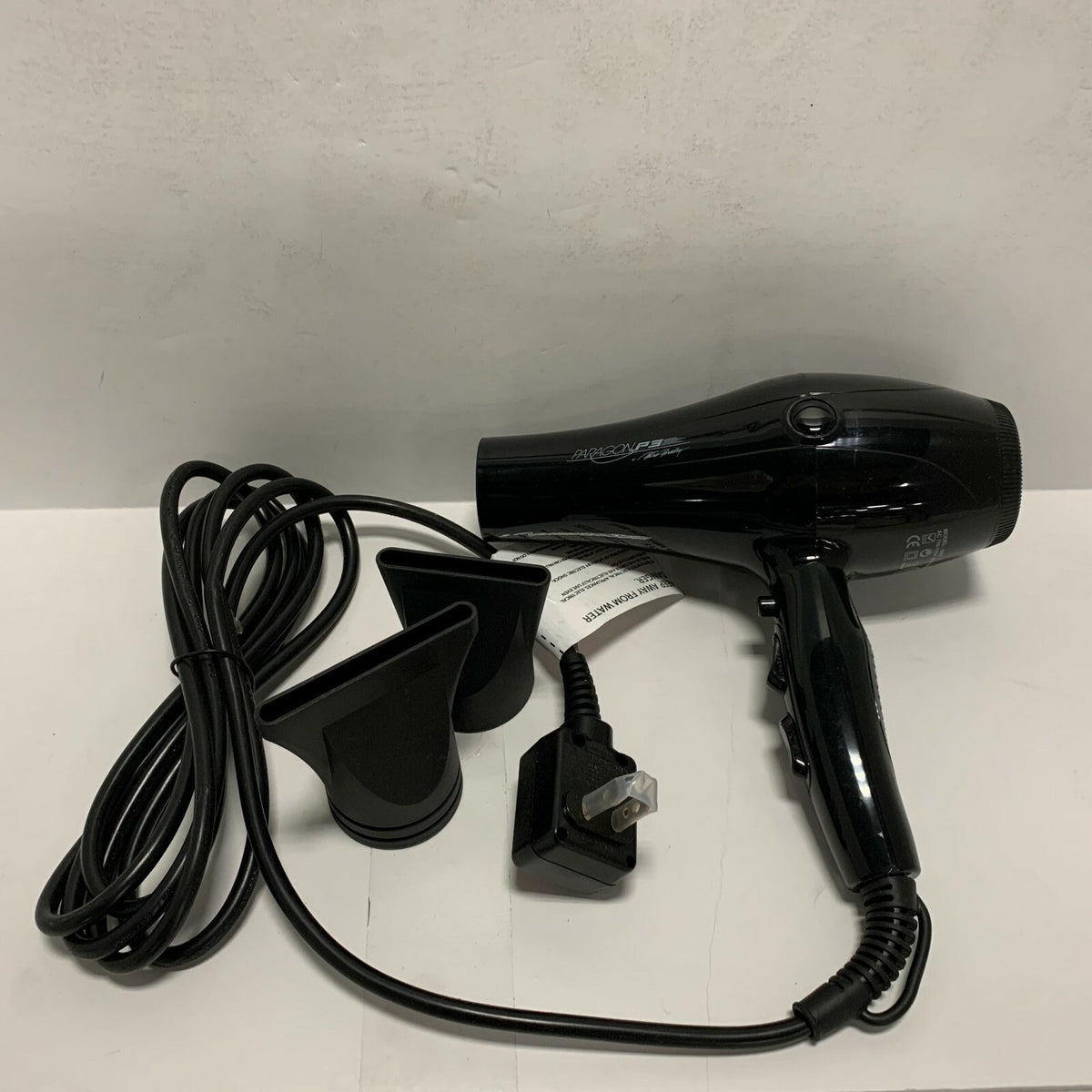 Professional Ionic Hair Dryer 1875W Lightweight Styling Tool Black