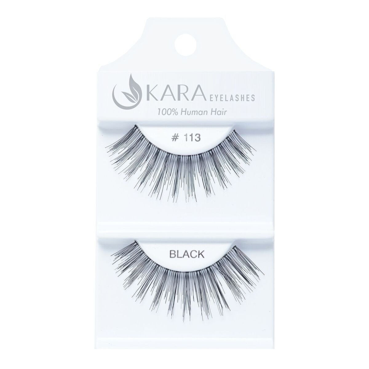 6 Pairs 100% Human Hair False Eyelashes - Kara Assorted Styles