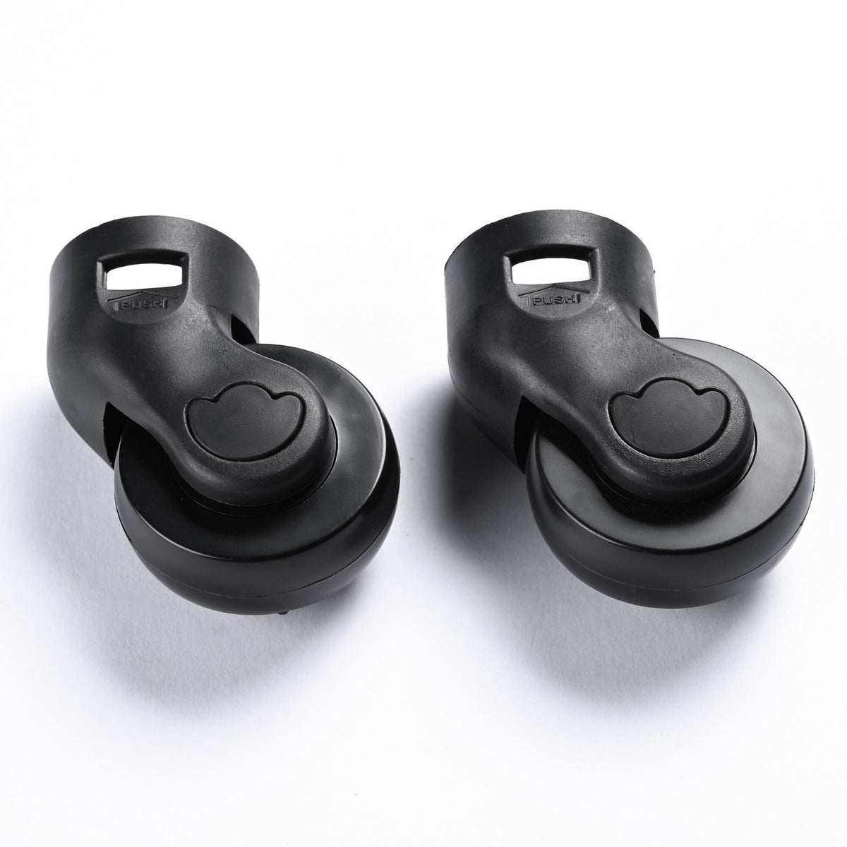 2-Inch Swivel Caster Wheels for Makeup Cases - No Locking Brake