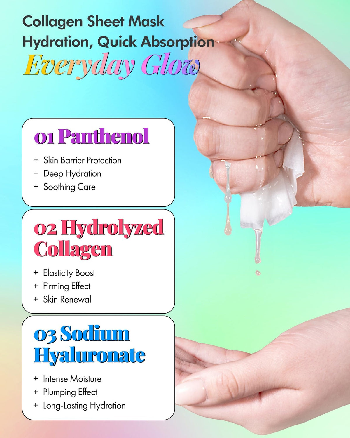 26-Pack Collagen Sheet Masks Variety Set