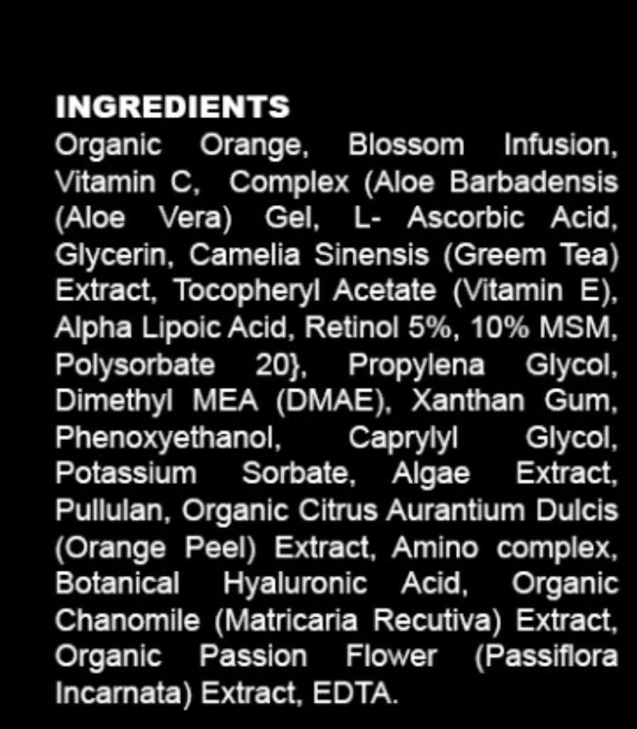 Vitamin C Serum 30% with Retinol & Hyaluronic Acid - Anti-Aging Face & Neck Serum