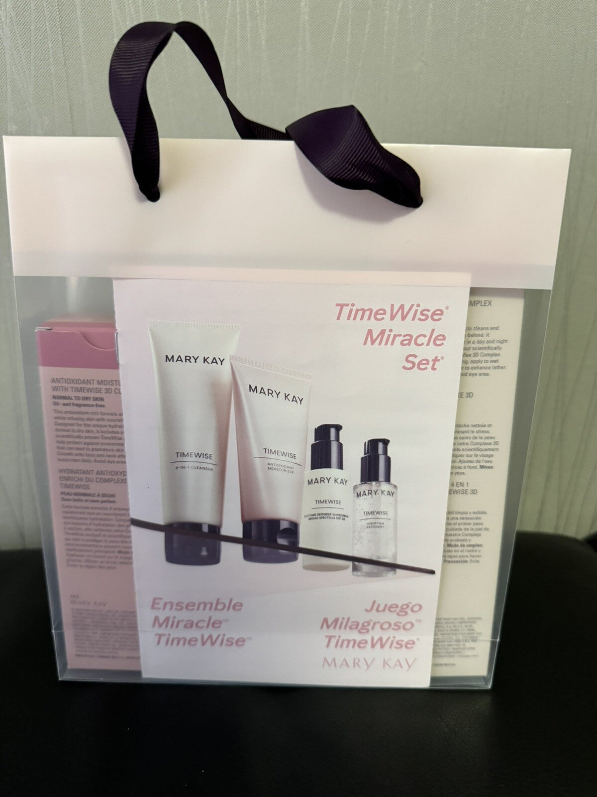 Mary Kay Timewise Miracle Set 3D Skin Care for Normal to Dry Skin SPF 4/26