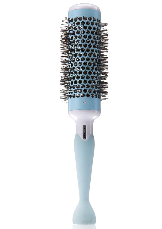 Friction Free 1.5-Inch Thermal Hair Brush - Ceramic Coated, Ion Bristle, Reduces Damage & Static