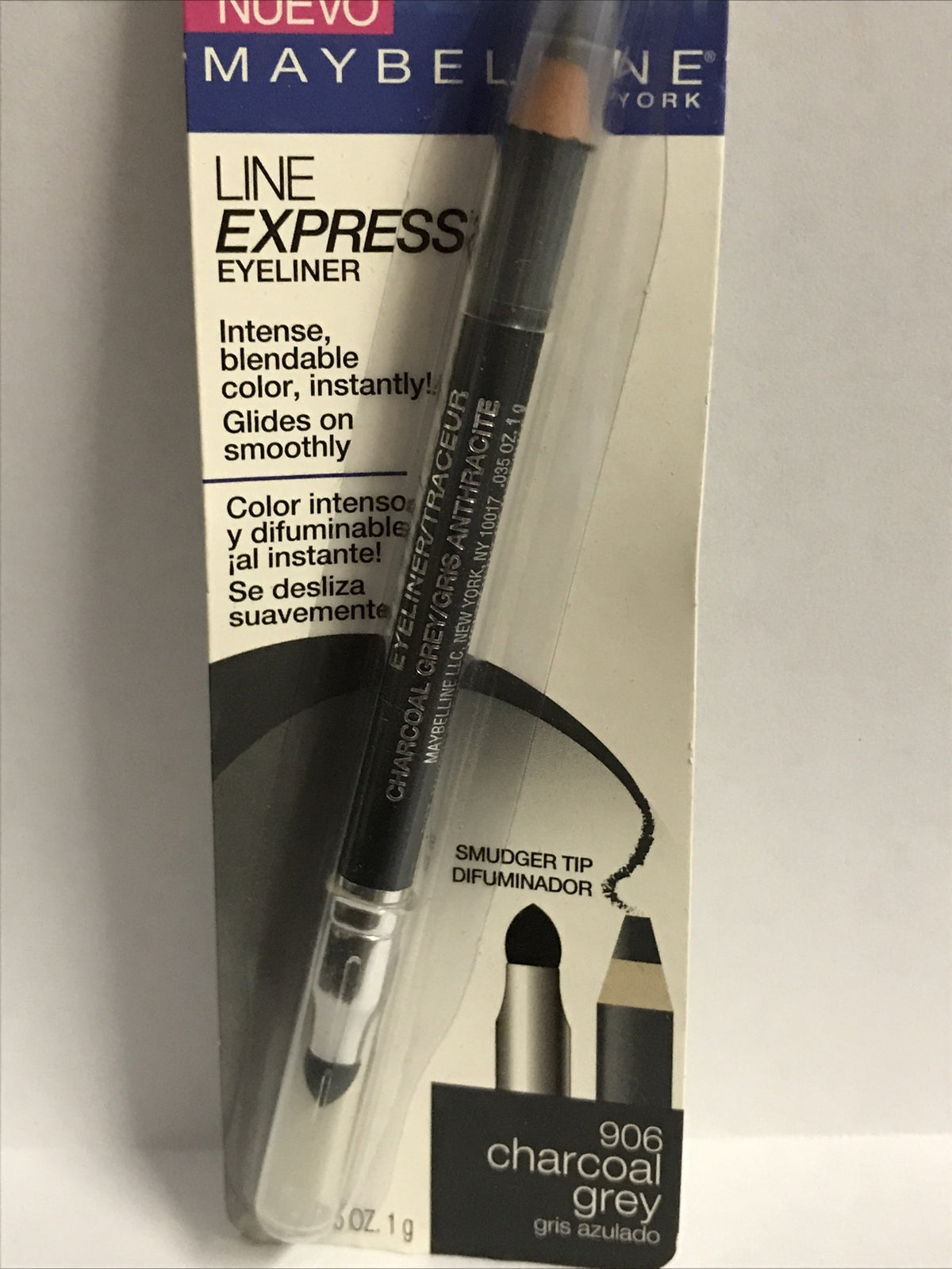 Eyeliner Smudger Tip Charcoal Grey for Precise Makeup Application