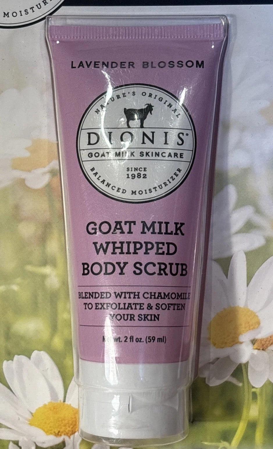 Dionis Goat Milk Bath Body Set 3Pc Lavender 2 Scrubs 1 Lotion