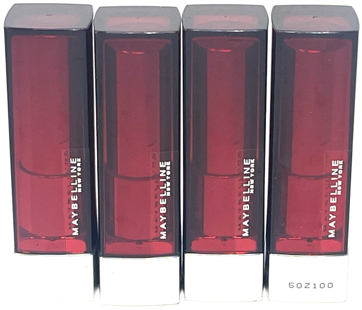 Set of 4 Maybelline Color Sensational Lipsticks Coral Rise New In Packaging