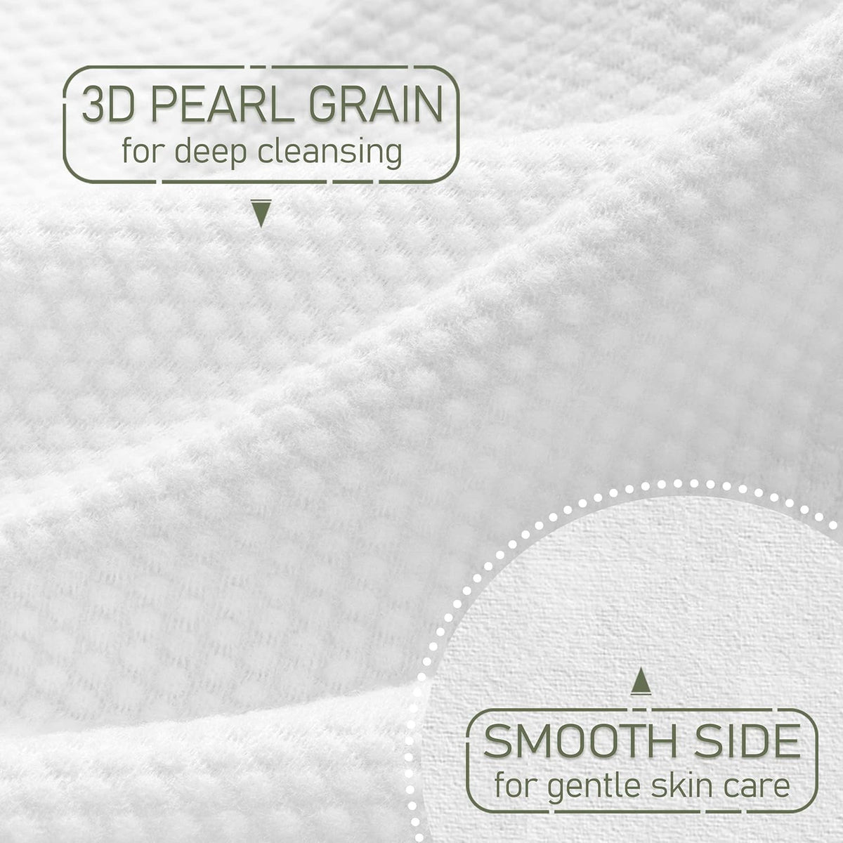 Biodegradable Disposable Face Wipes 240 Count Large Soft Towels for Sensitive Skin