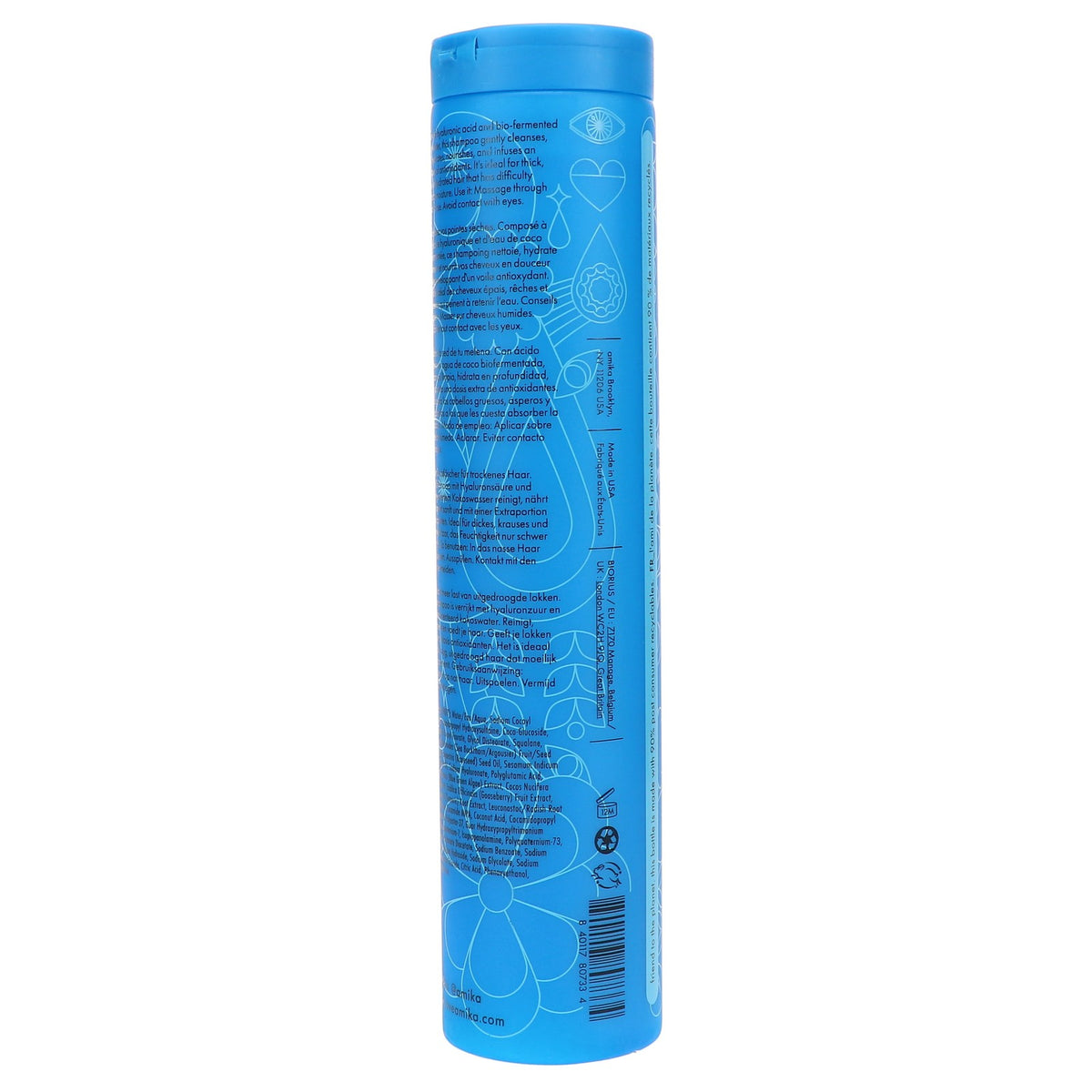 Hydrating Hair Shampoo with Hyaluronic Acid & Squalane - 9.2 oz