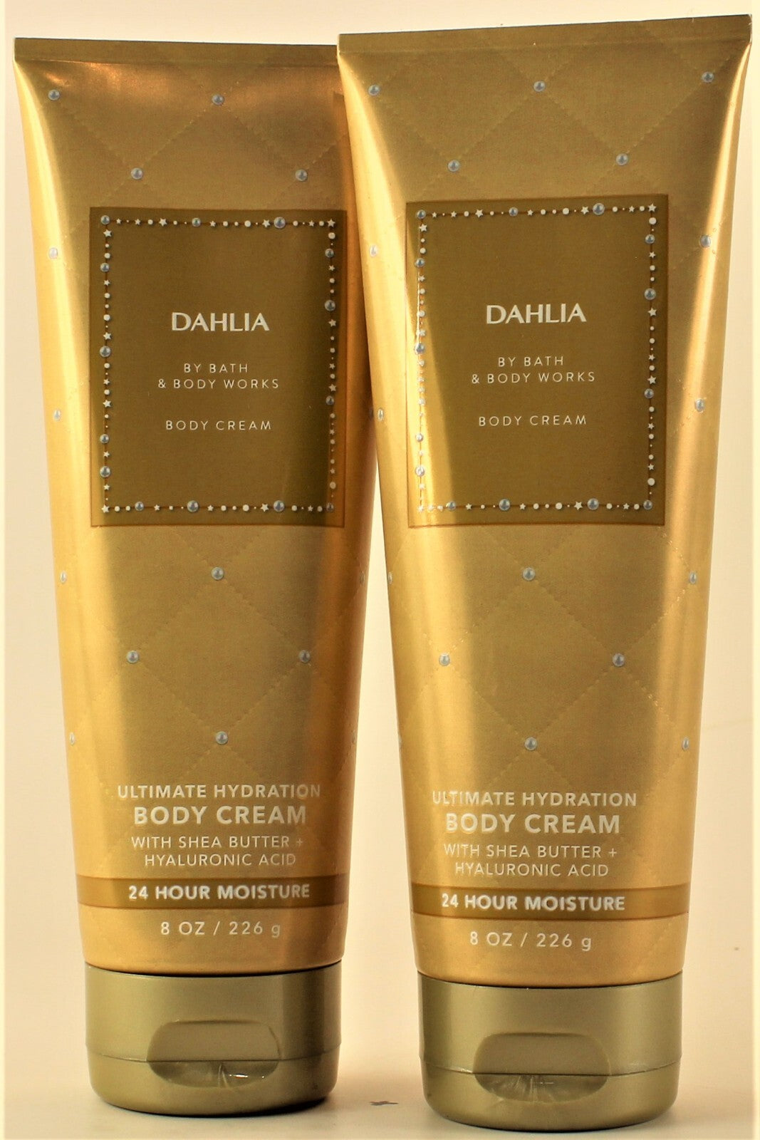 Dahlia Body Cream Lotion Moisturizer 8oz - Set of 2