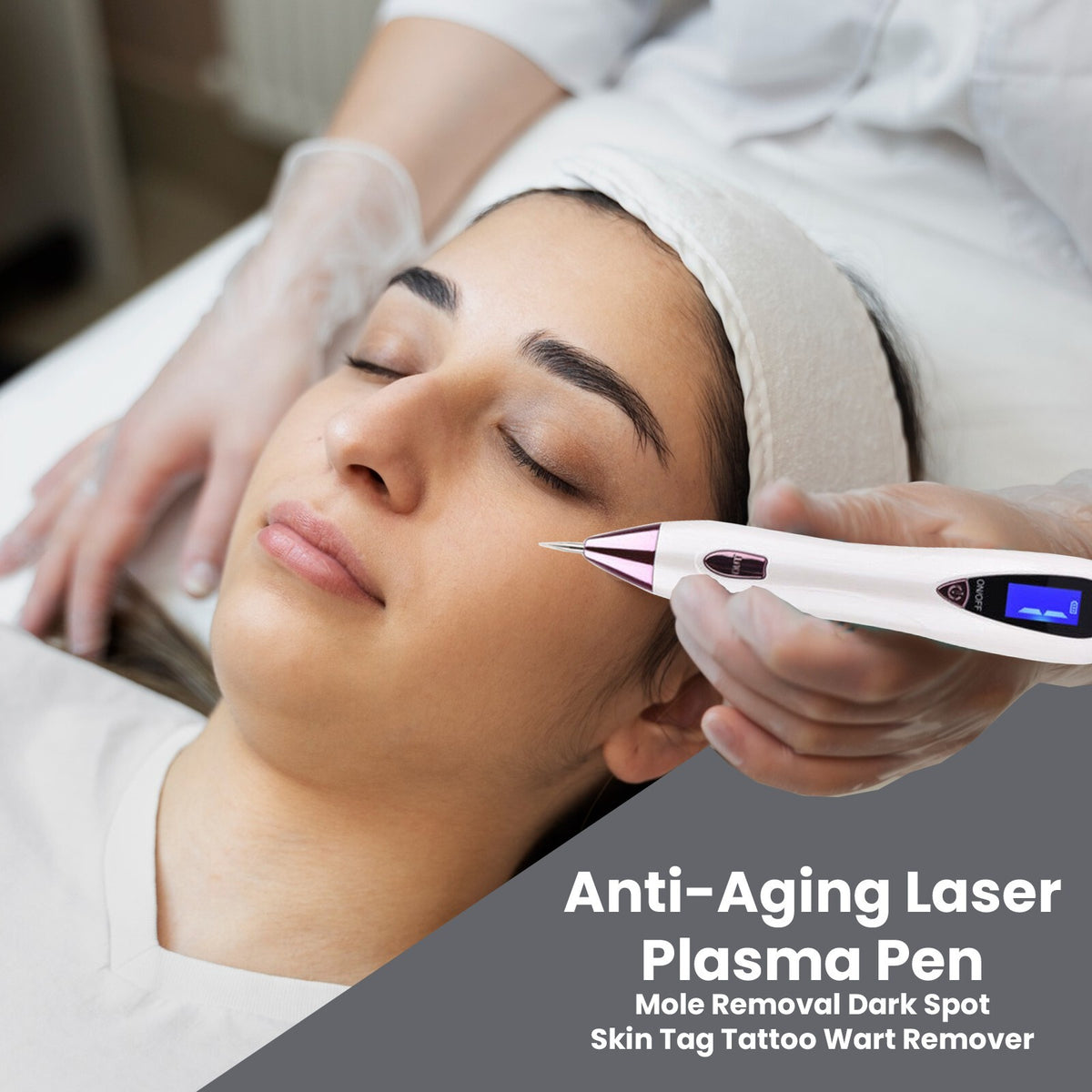 Laser Plasma Pen for Skin Tag Mole Wart Removal Anti-Aging Dark Spot Therapy