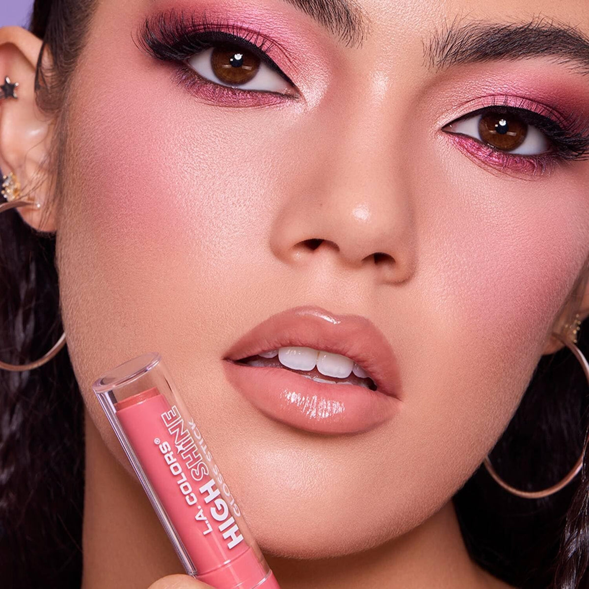 High Shine Lip Gloss Stick - Hydrating, Long-Lasting Lip Balm in 6 Shades