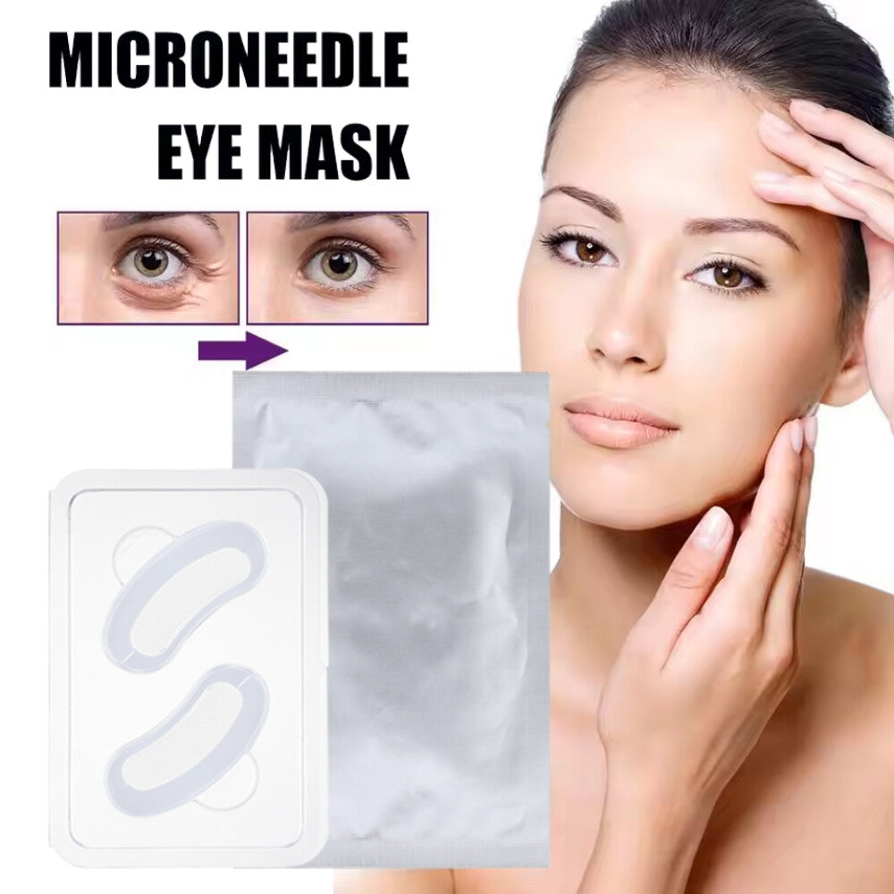 Hyaluronic Acid Microneedle Eye Patches Anti-Aging Dark Circles Fine Lines Moisturizer