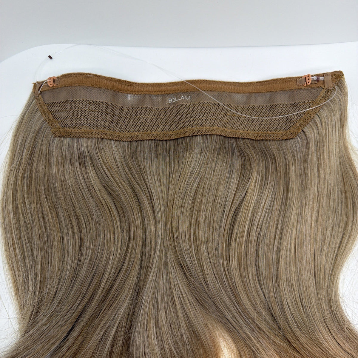 Halo Pro Hair Extensions 14” Ash Bronde Seamless Wire Hair Piece - 120g