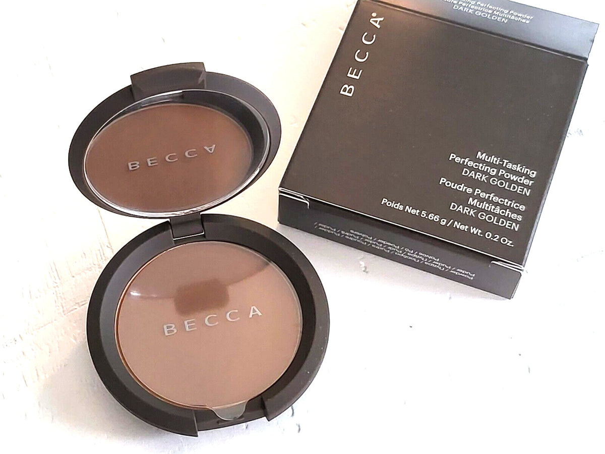 Becca Multi-Tasking Face Powder - Dark Golden Full Size Makeup