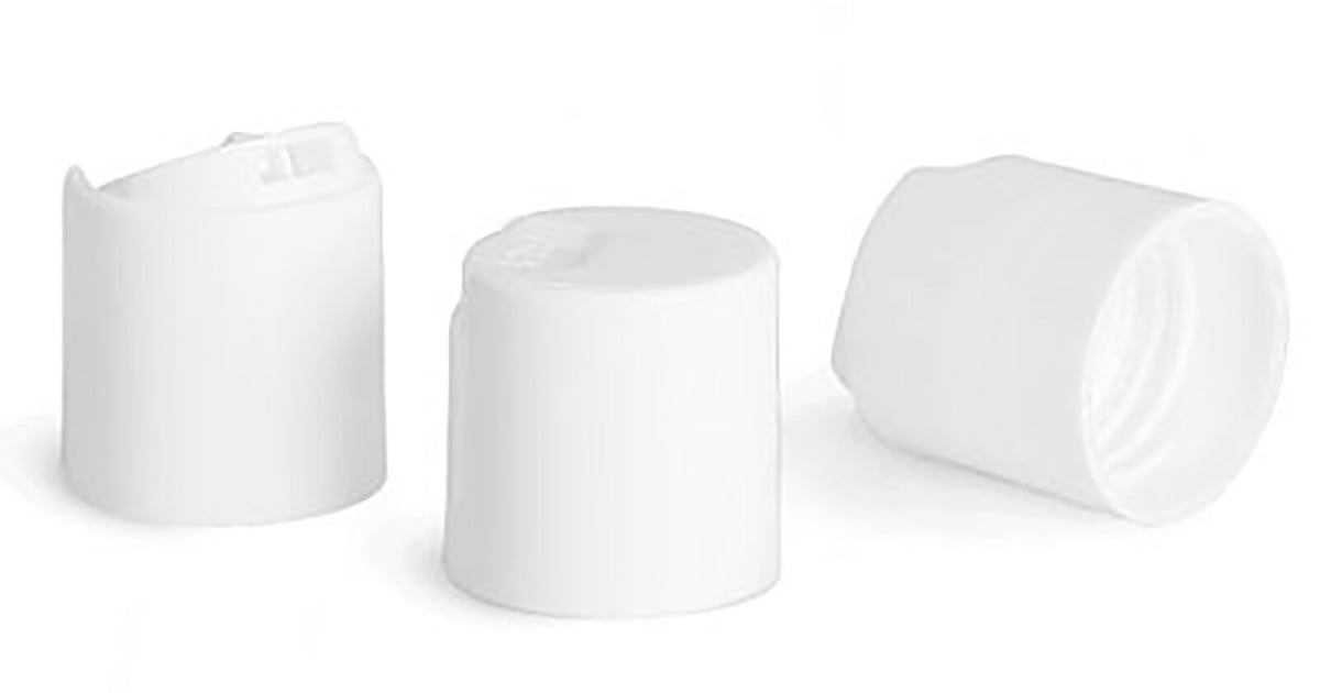 2 oz Clear Plastic Travel Bottles with Dispensing Cap - 10 Pack