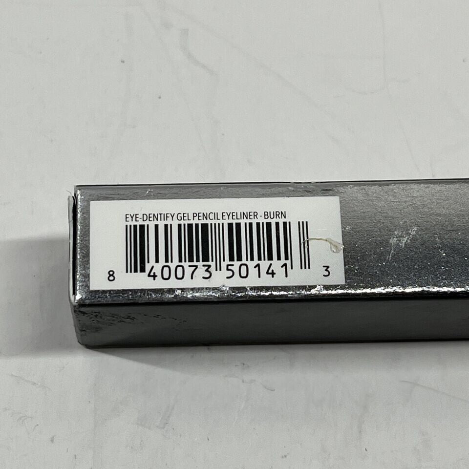 Gel Pencil Eyeliner Burn Deep Maroon - Long-Lasting Eye Makeup