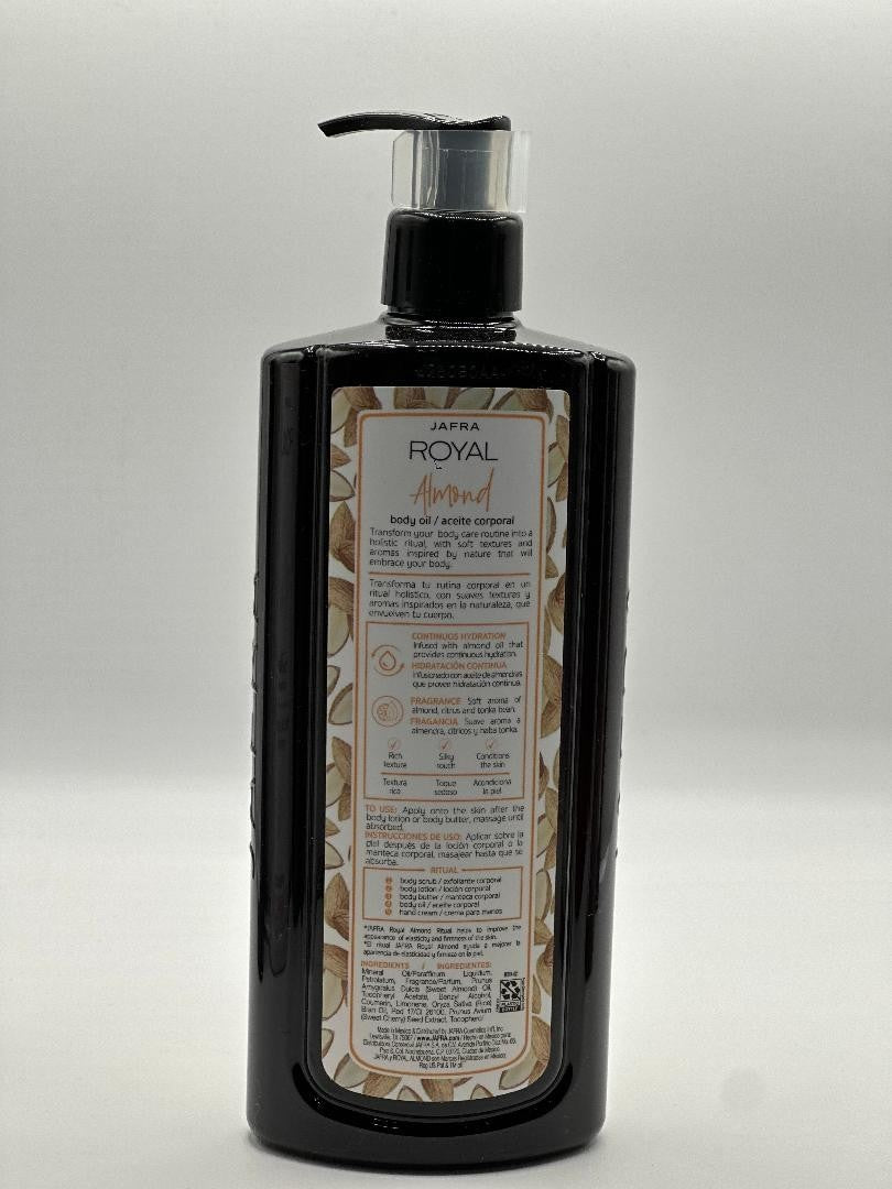 Royal Almond Body Oil - 3-Pack (16 oz bottles)