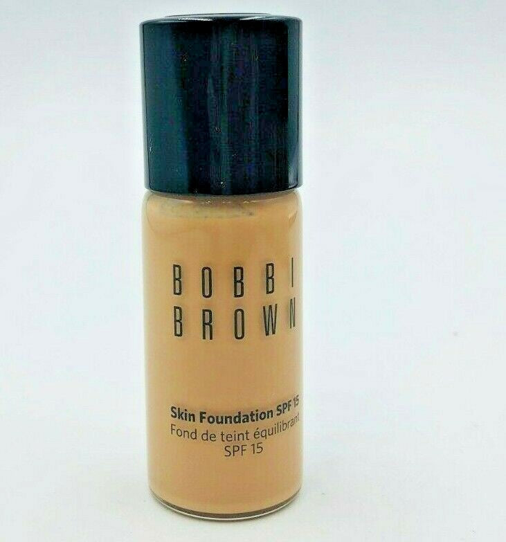 Bobbi Brown Skin Foundation SPF 15 - 0.5 oz Travel Size, Multiple Shades