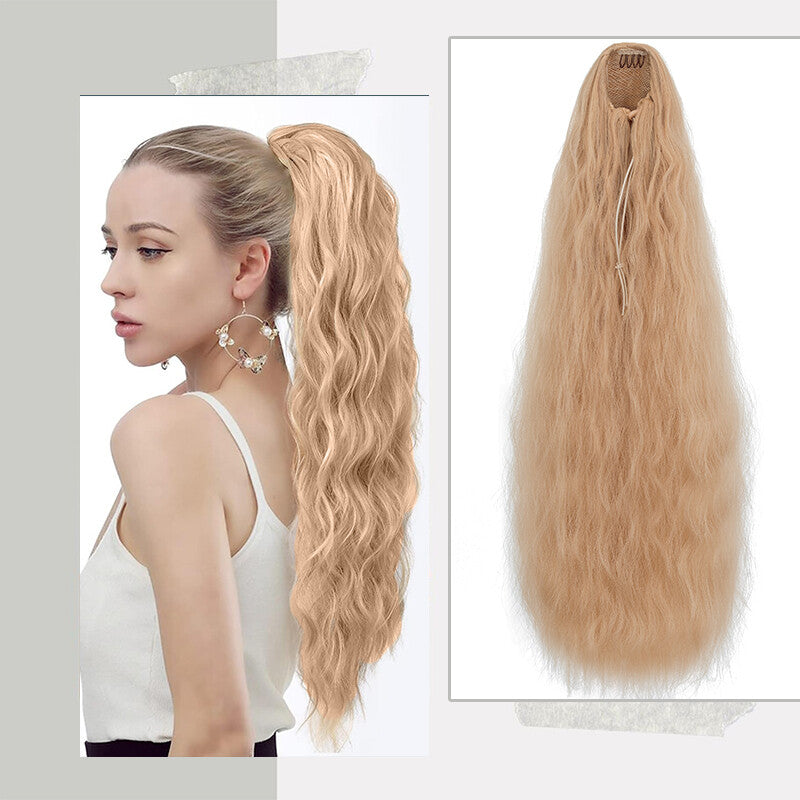 200g Thick Large Drawstring Ponytail Clip-In Hair Extension for Full Head
