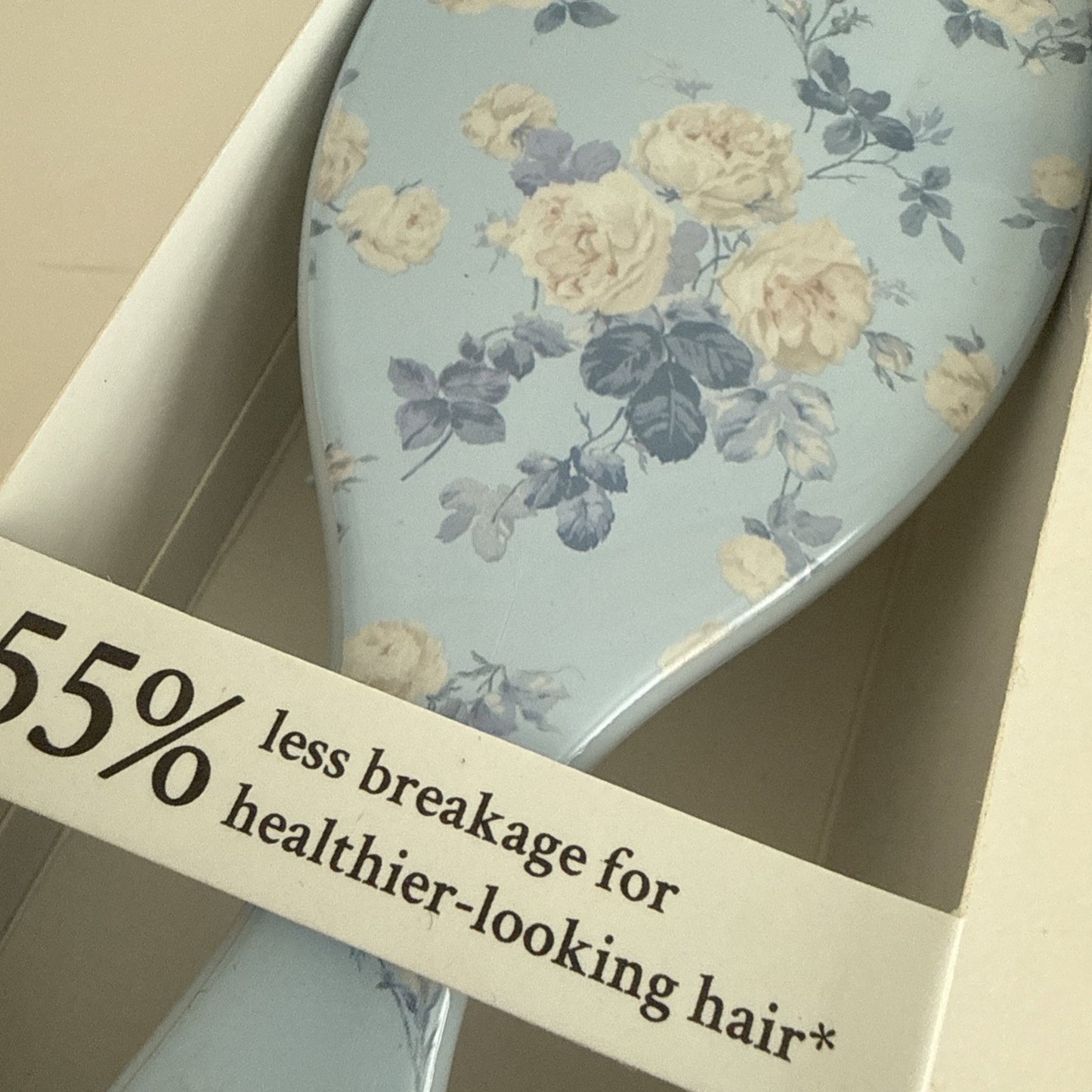 Large Detangler Brush with Rosette Design - LoveShackFancy x Wet Brush Everblooming