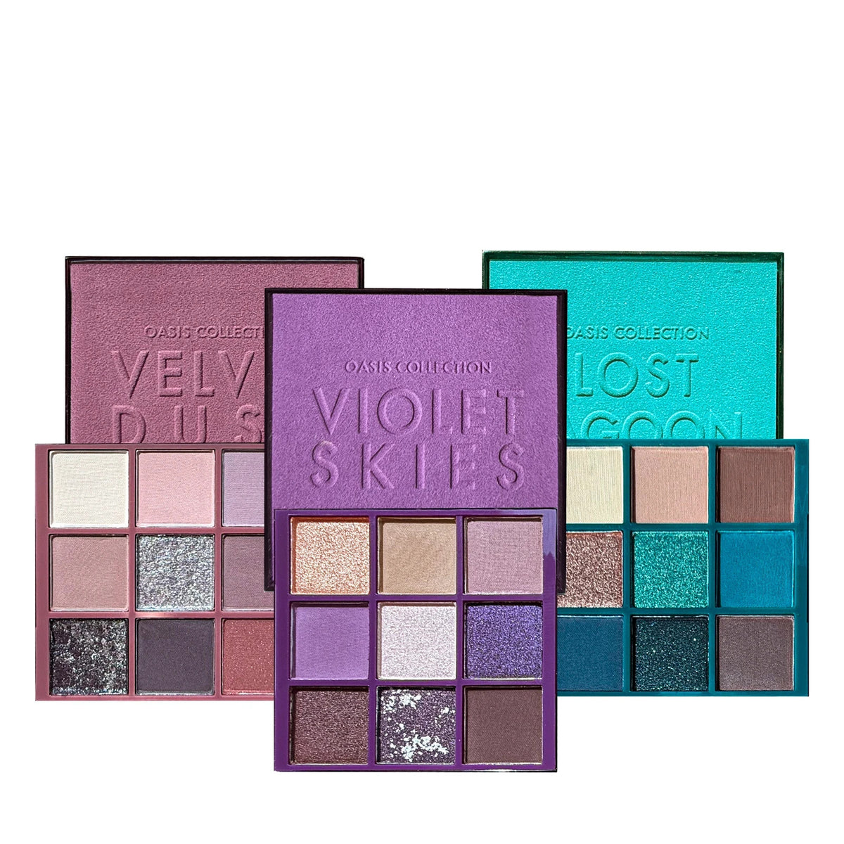 Vegan Eyeshadow Palette with Nature-Inspired Shades - Farmasi Oasis Collection