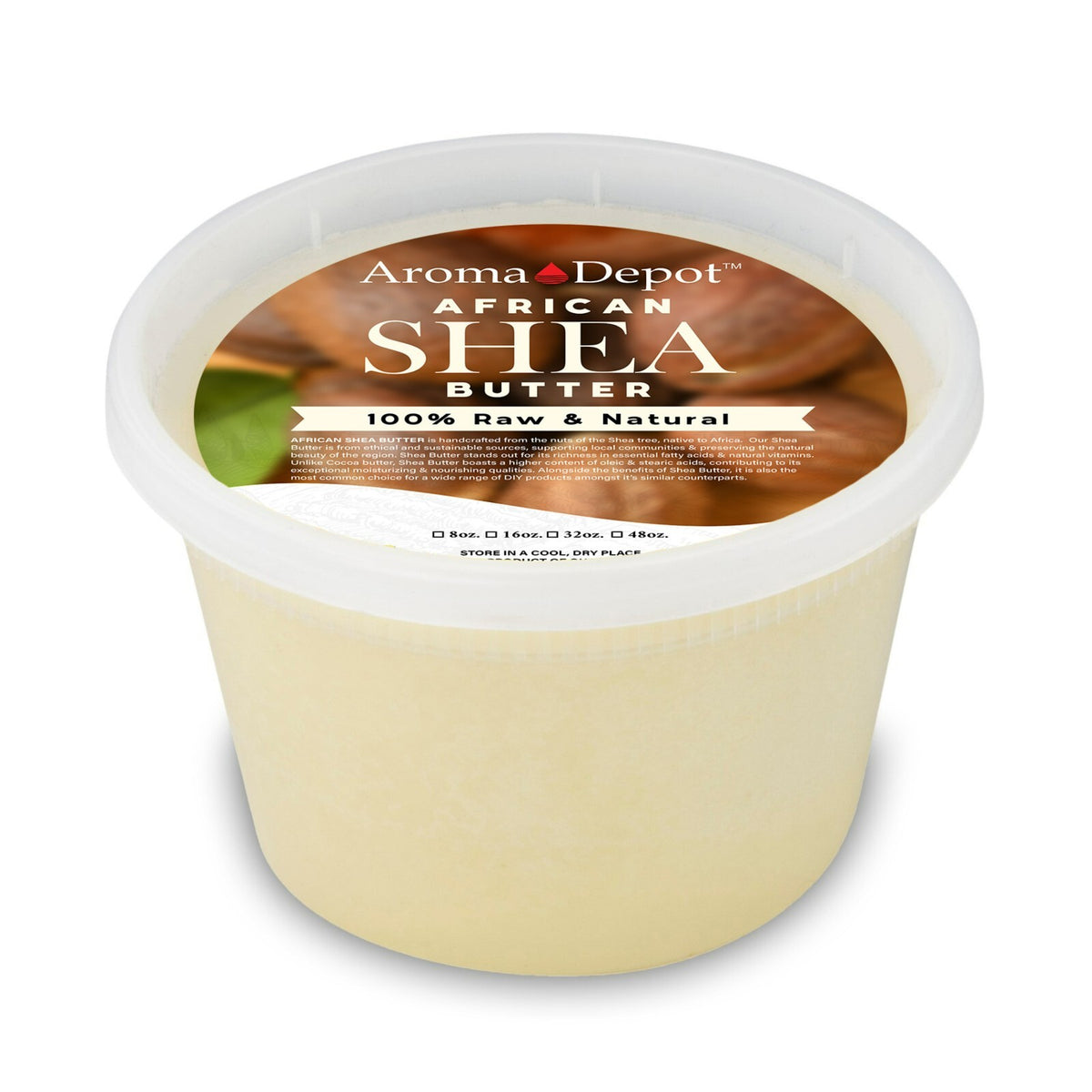 Raw Ivory Shea Butter - Unrefined African Grade A