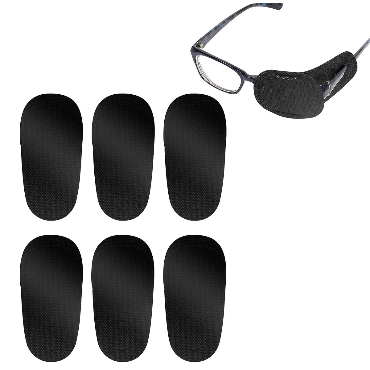 Comfortable Lazy Eye Patches for Kids & Adults - Pack of 6