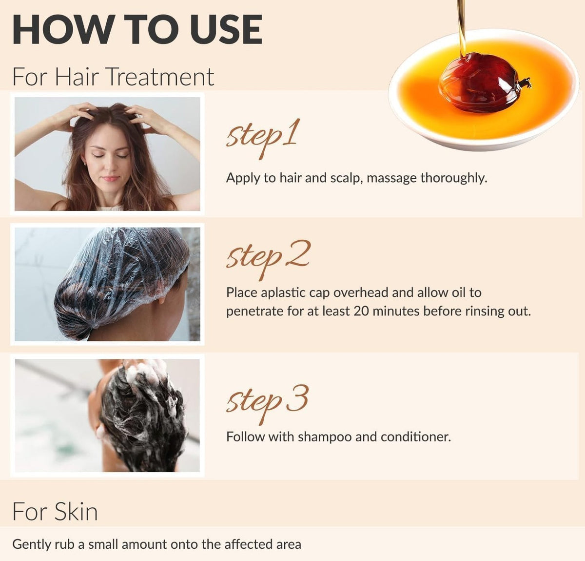 Batana Root Activator Scalp Serum for Hair Loss & Thinning