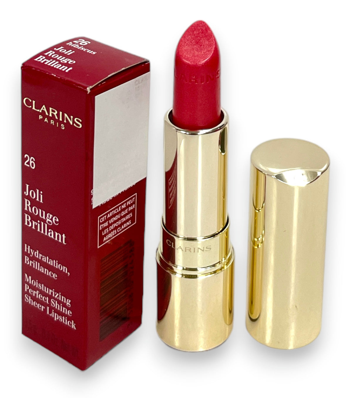 Moisturizing Sheer Lipstick with Perfect Shine - Clarins Joli Rouge Brillant 3.5g