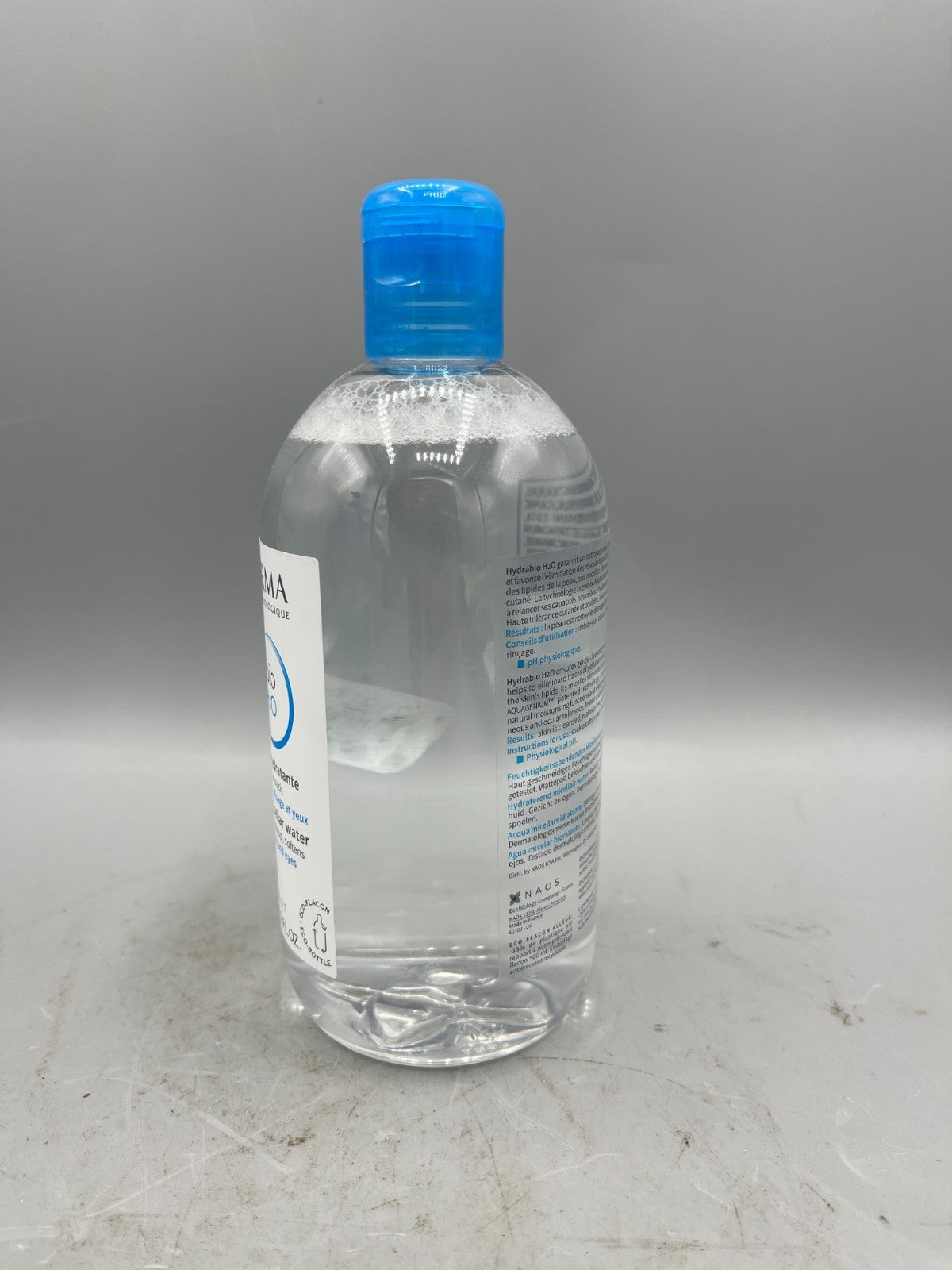 Micellar Water Makeup Remover - Hydrabio H2O by Bioderma 16.7 fl oz