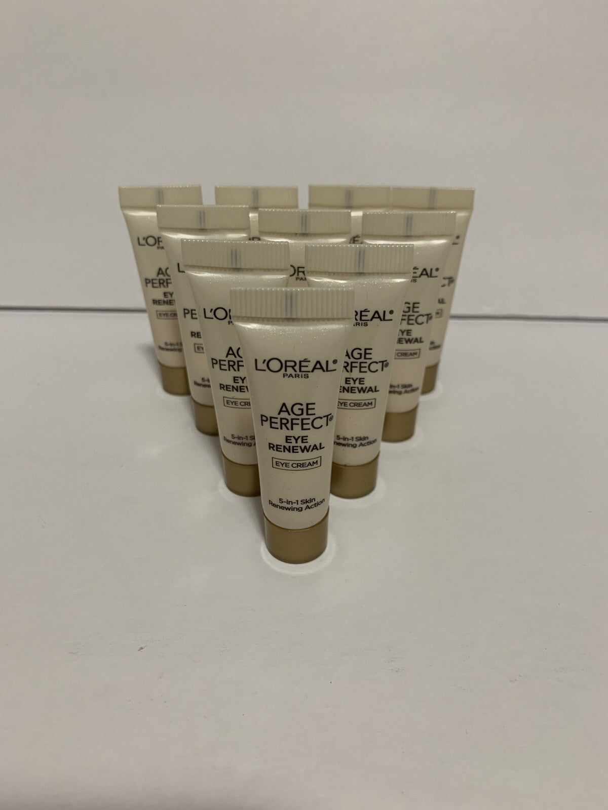 L'Oréal Age Perfect Eye Renewal Eye Cream Travel Size 0.10 Oz Pack of 10