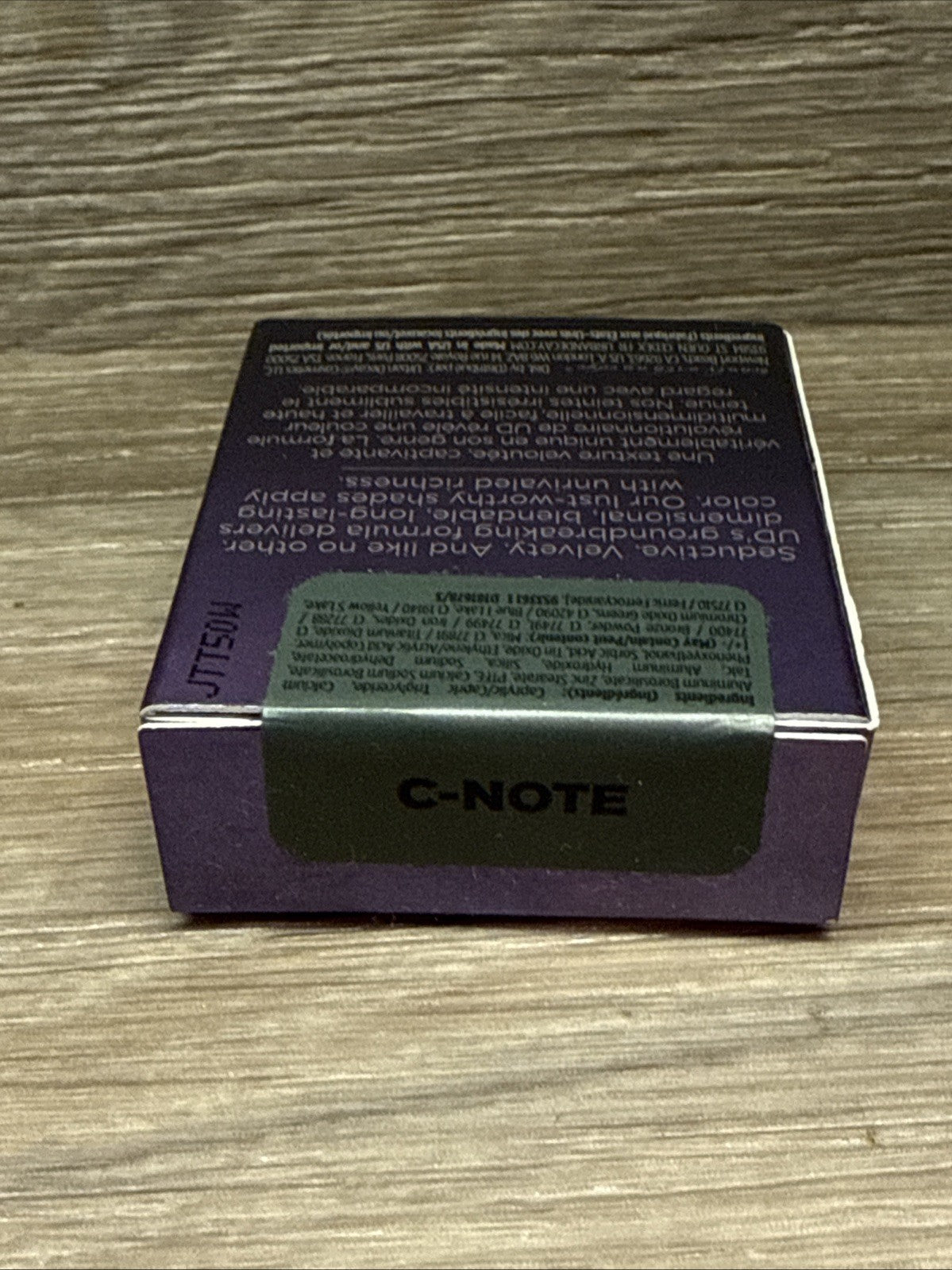 Urban Decay Vegan 24/7 Shadow C-Note Green Eyeshadow - Full Size