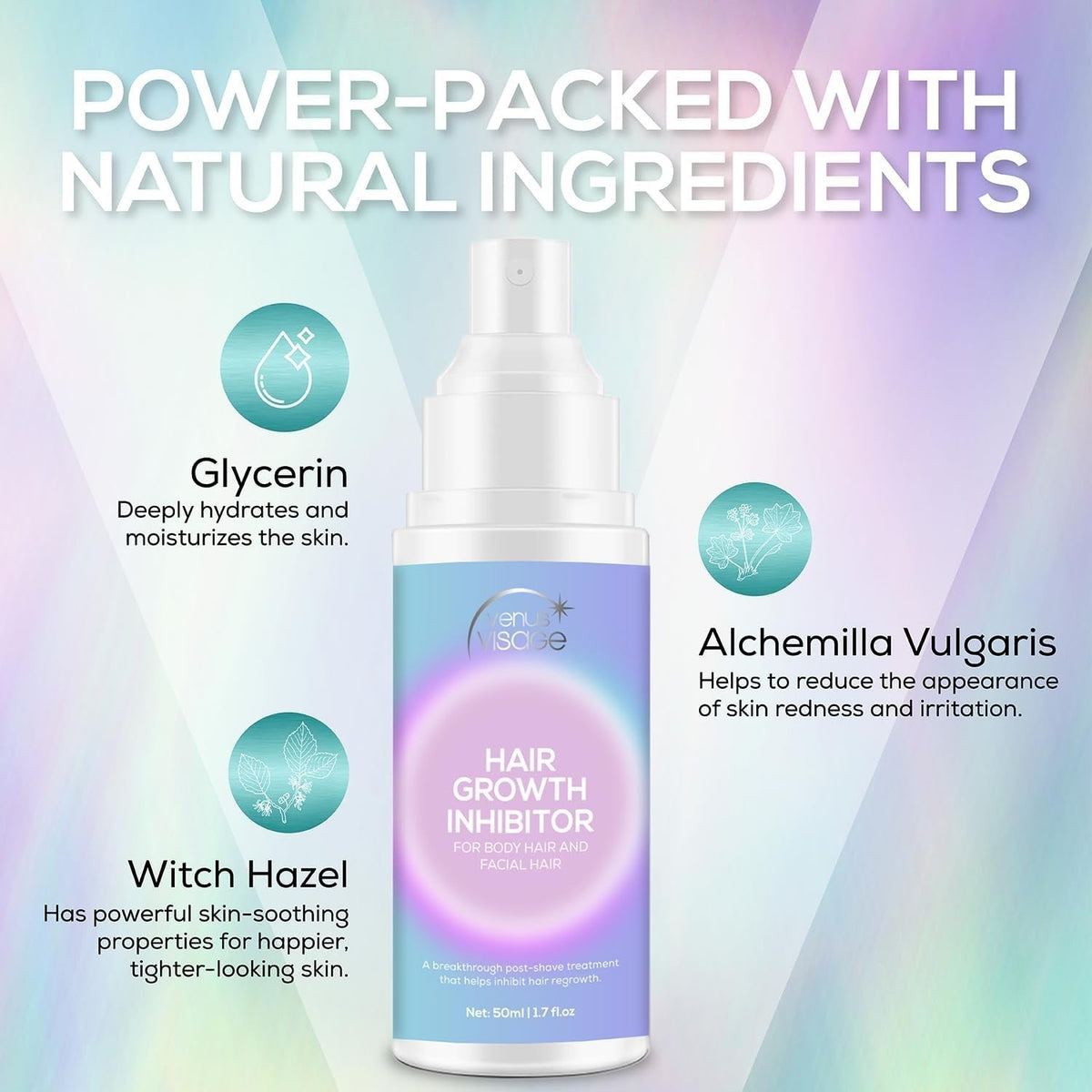Unscented Hair Growth Inhibitor - 50ml