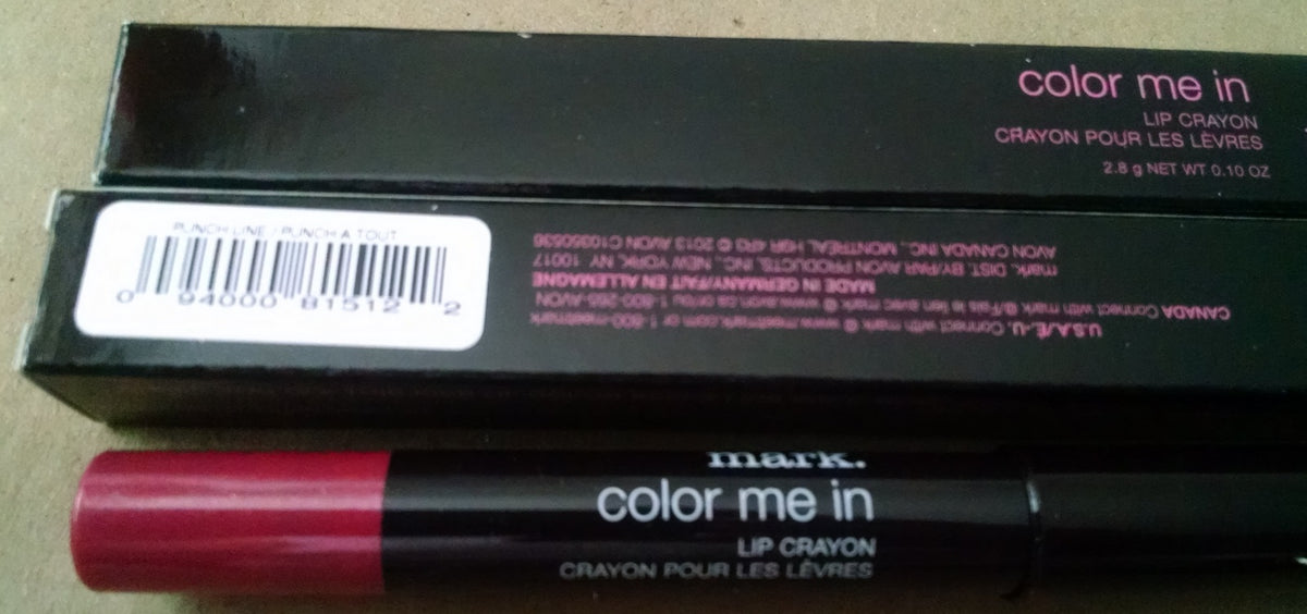 Lip Crayon Set - Avon Mark Color Me In 4-Piece Lipstick & Gloss