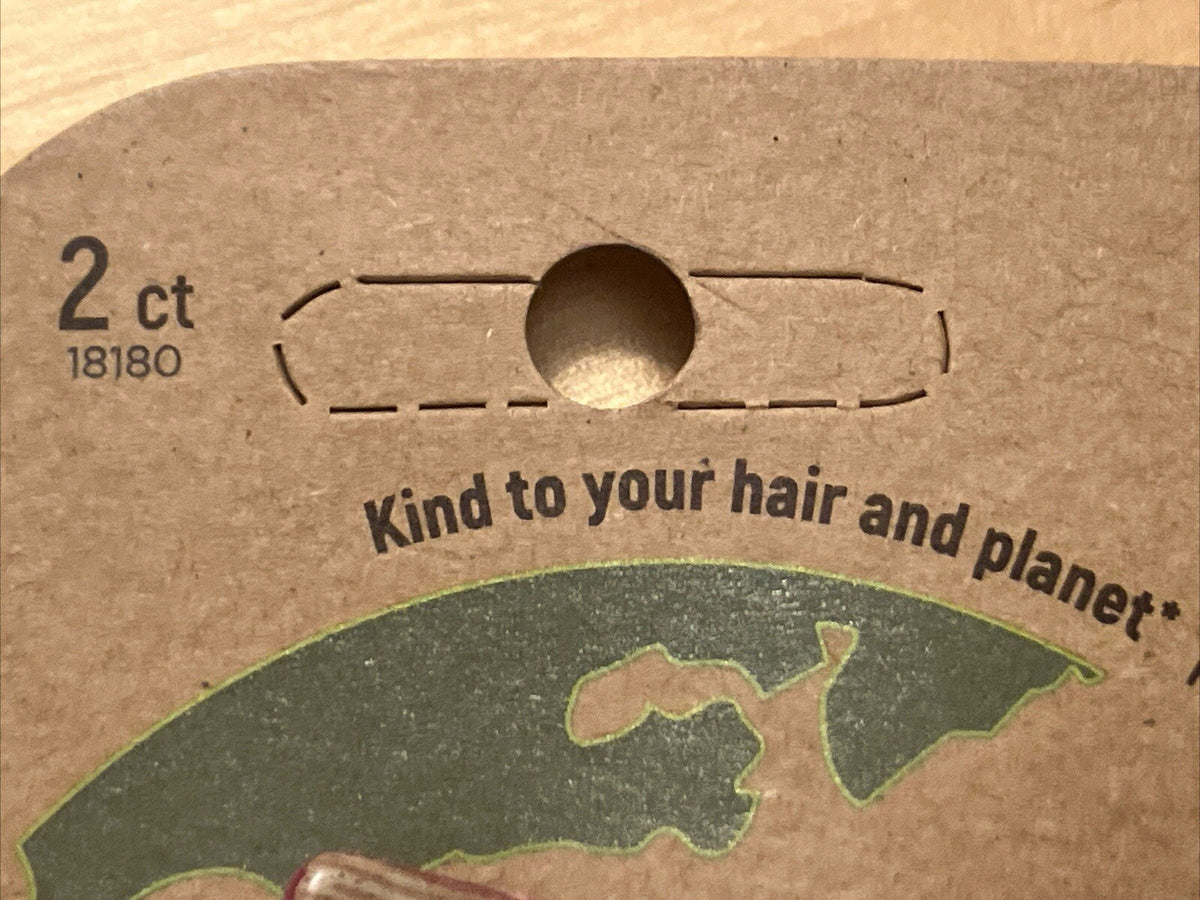 Goody Planet Hinge Clips Renewable Plant Based Wood Pink Lot Of 5