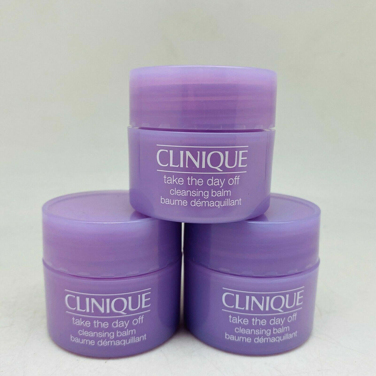 Clinique Take the Day Off Cleansing Balm Set - 3 x 15ml Makeup Remover