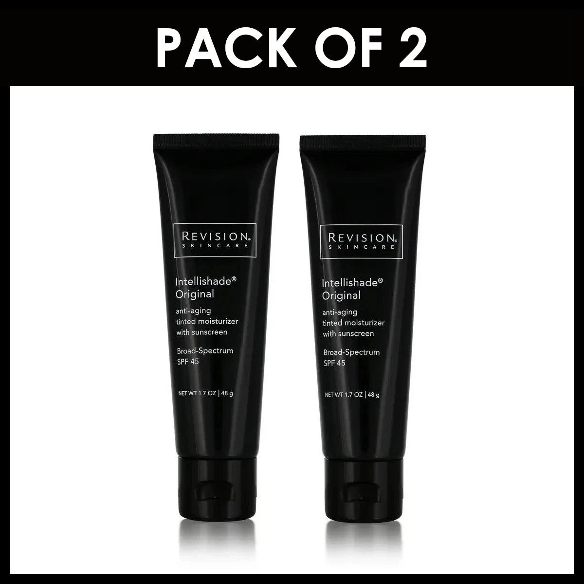 Tinted Moisturizer SPF 45 - 2 Pack, 1.7oz Each