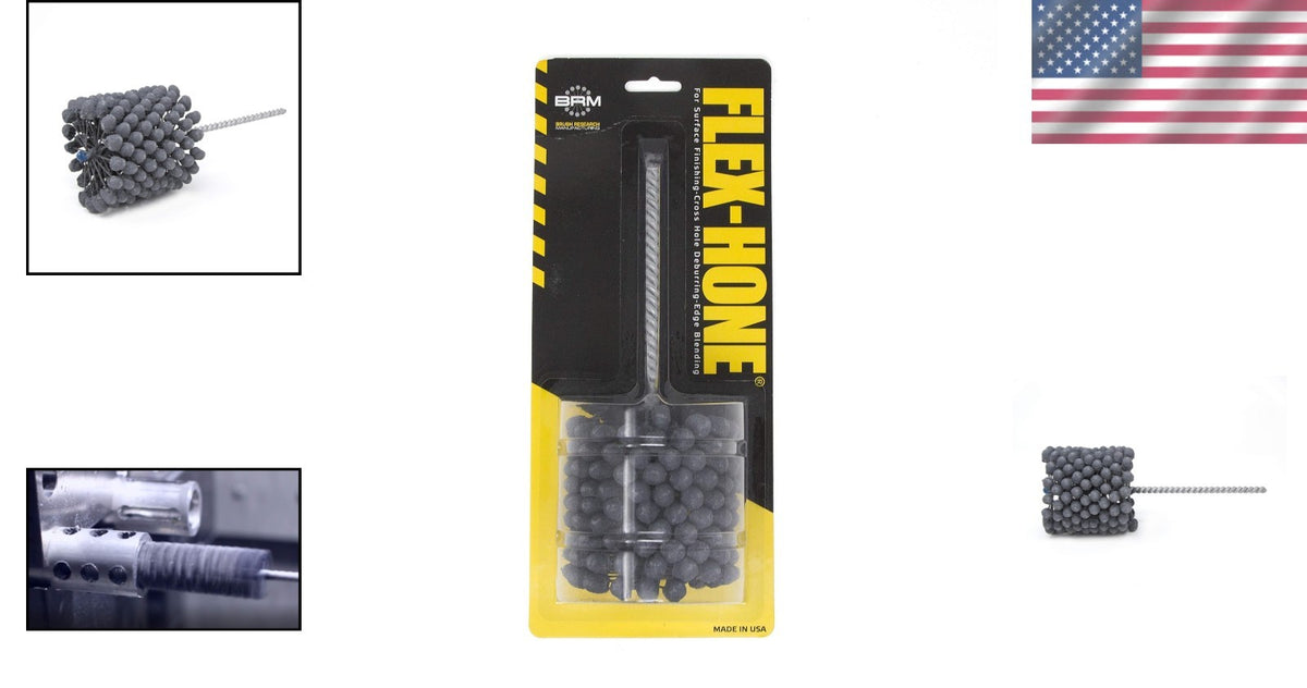 240 Grit Silicon Carbide Ball Hone for Precision Finishing - USA Made